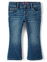 Baby And Toddler Girls Flare Jeans