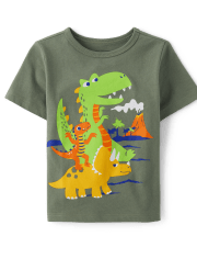 Baby And Toddler Boys Dino Graphic Tee