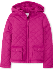 Chaqueta acolchada acolchada para niñas