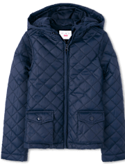 Chaqueta acolchada acolchada para niñas