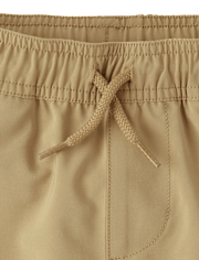 Boys Quick Dry Stretch Pull On Jogger Pants