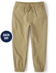 Boys Quick Dry Pull On Jogger Pants