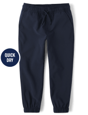 Boys Quick Dry Pull On Jogger Pants