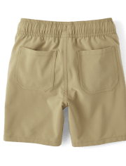 Boys Quick Dry Pull On Jogger Shorts