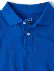 Boys Uniform Soft Pique Polo 2-Pack