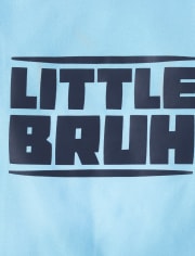 Baby And Toddler Boys Little Bruh Graphic Tee