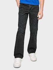 Vaqueros bootcut no elásticos para niños