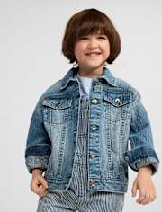 Baby And Niños pequeños Boys Jeans / Chaqueta Mezclilla