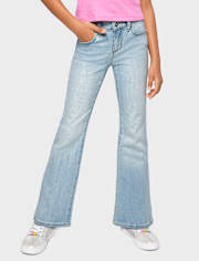 Girls Flare Jeans - Plus