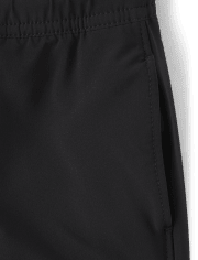 Boys Quick Dry Lined Pull On Jogger Shorts