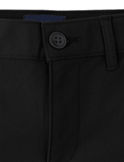 Pantalon chino skinny premium à séchage rapide pour uniforme de garçon