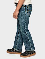 Vaqueros bootcut no elásticos para bebés y niños pequeños