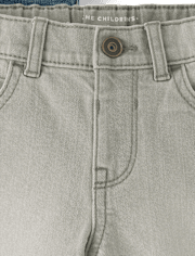 Baby And Niños pequeños Jeans ajustados para niños, paquete de 4