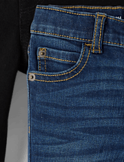 Baby And Niños pequeños Jeans ajustados para niños, paquete de 4