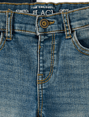 Pack de 4 vaqueros ajustados para bebés y niños pequeños