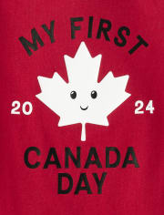 Body imprimé Fête du Canada Bébé First