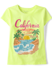 Girls California Graphic Tee