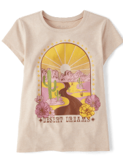Girls Desert Dreams Graphic Tee