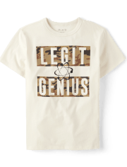 Boys Legit Genius Graphic Tee