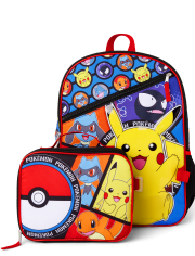 Mochila Pokémon para niños, juego de 2 piezas