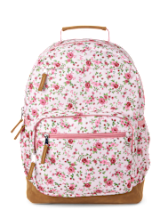 Ladies floral backpack online