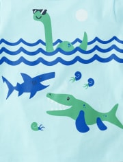 Baby And Niños pequeños Boys Dino Camisetas estampadas 3-Pack