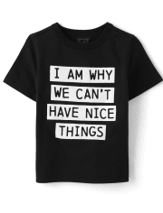 Baby And Toddler Boys Nice Things Graphic Tee