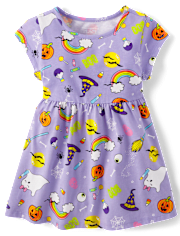 Baby And Toddler Girls Halloween Everyday Dress