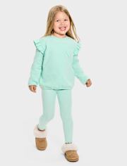 Toddler Girls Heart 2-Piece Outfit Set