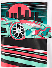 Boys Car City Graphic Tee