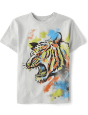 Boys Tiger Graphic Tee