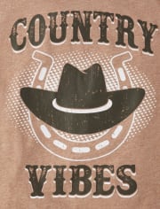 Boys Country Vibes Graphic Tee
