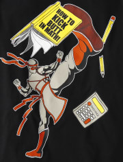 Boys School Ninja Graphic Tee