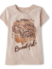 Girls Beautiful Graphic Tee