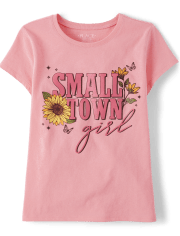 Girls Small Town Girl Graphic Tee