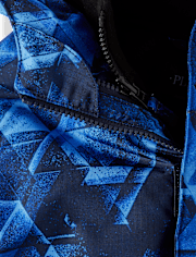 Boys Print Colorblock 3 in 1 Jacket