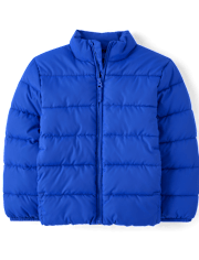 Boys Long Sleeve Puffer Jacket COOL COBALT The Children s Place