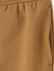 Pantalones jogger tipo cargo de polar para niños