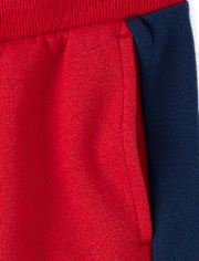 Boys Side Stripe Premium Fleece Jogger Pants