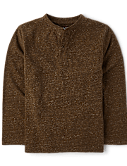 Camiseta henley para niños