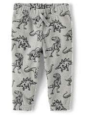 Baby And Toddler Boys Dino Fleece Jogger Pants