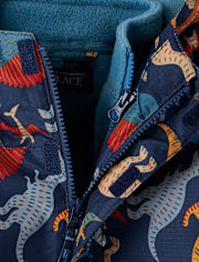Toddler Boys Print 3 in 1 Jacket