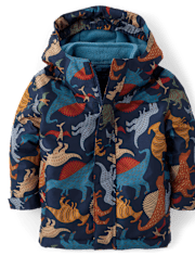 Toddler Boys Print 3 in 1 Jacket