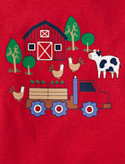 Baby And Niños pequeños Boys Farm Top 3-Pack