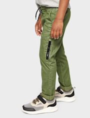 Baby And Toddler Boys Roll Cuff Pull On Pants