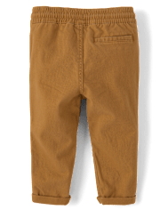 Baby And Toddler Boys Roll Cuff Pull On Pants