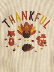 Baby And Toddler Boys Thankful Top 3-Pack