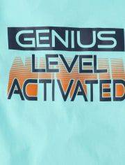 Boys Genius Level Graphic Tee