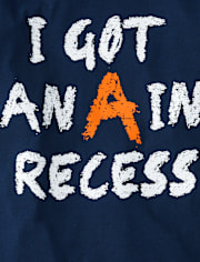 Boys A In Recess Graphic Tee