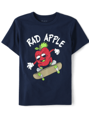 Boys Rad Apple Graphic Tee